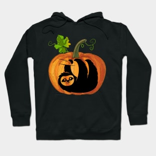 Sloth in pumpkin Hoodie